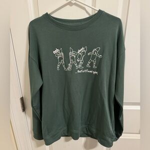 Green Grinch crewneck sweatshirt